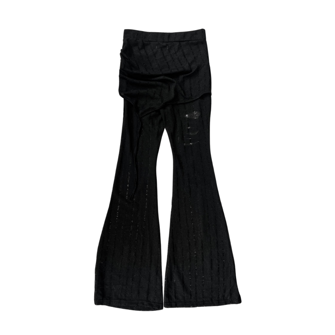 Girl'sGirl Lace Wide-Leg Flared Pants