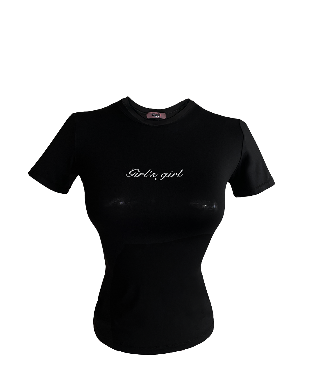 Girl'sGirl Black Slim Fit Basic Top