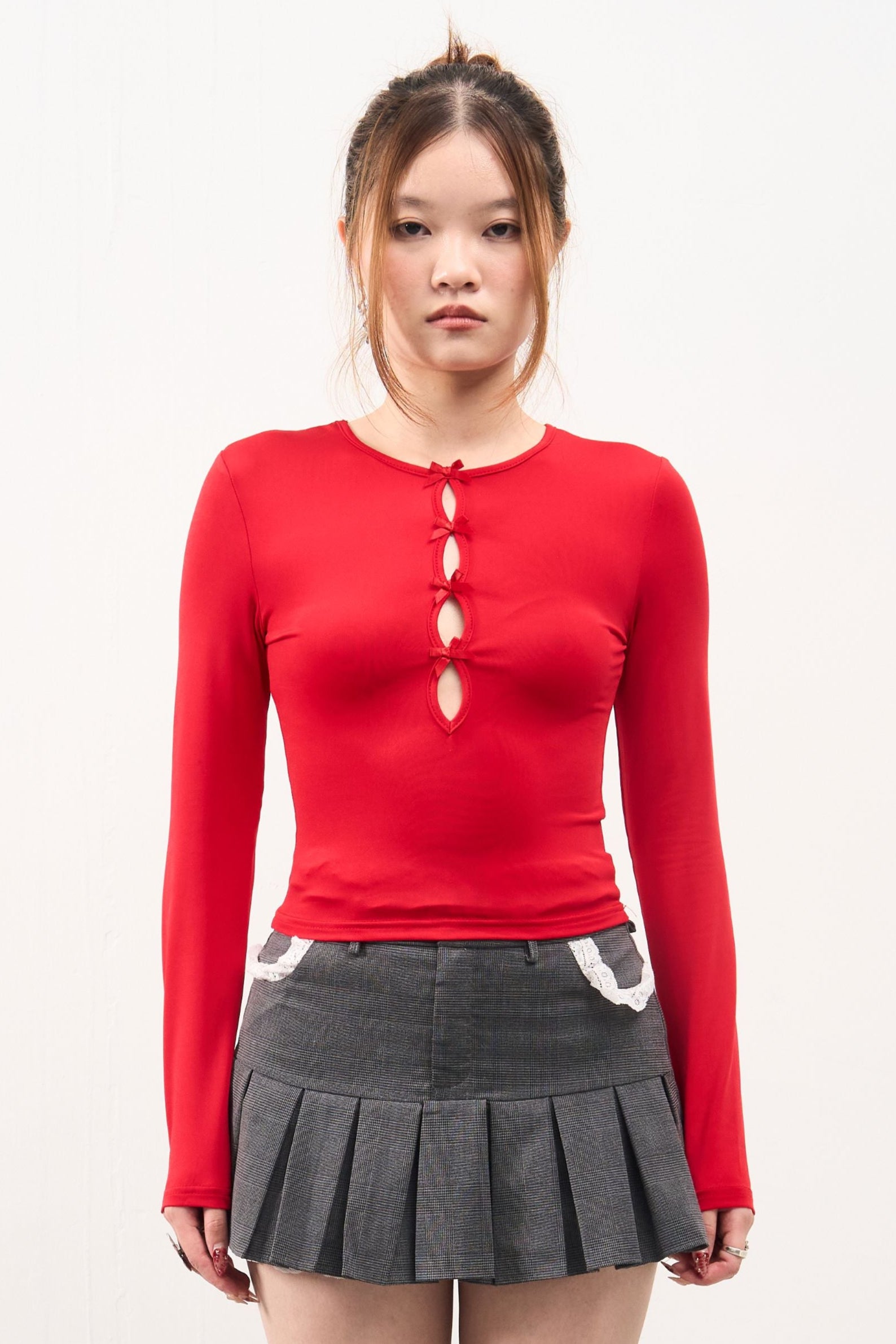 GG CNY Chinese Bow Style Long Sleeve