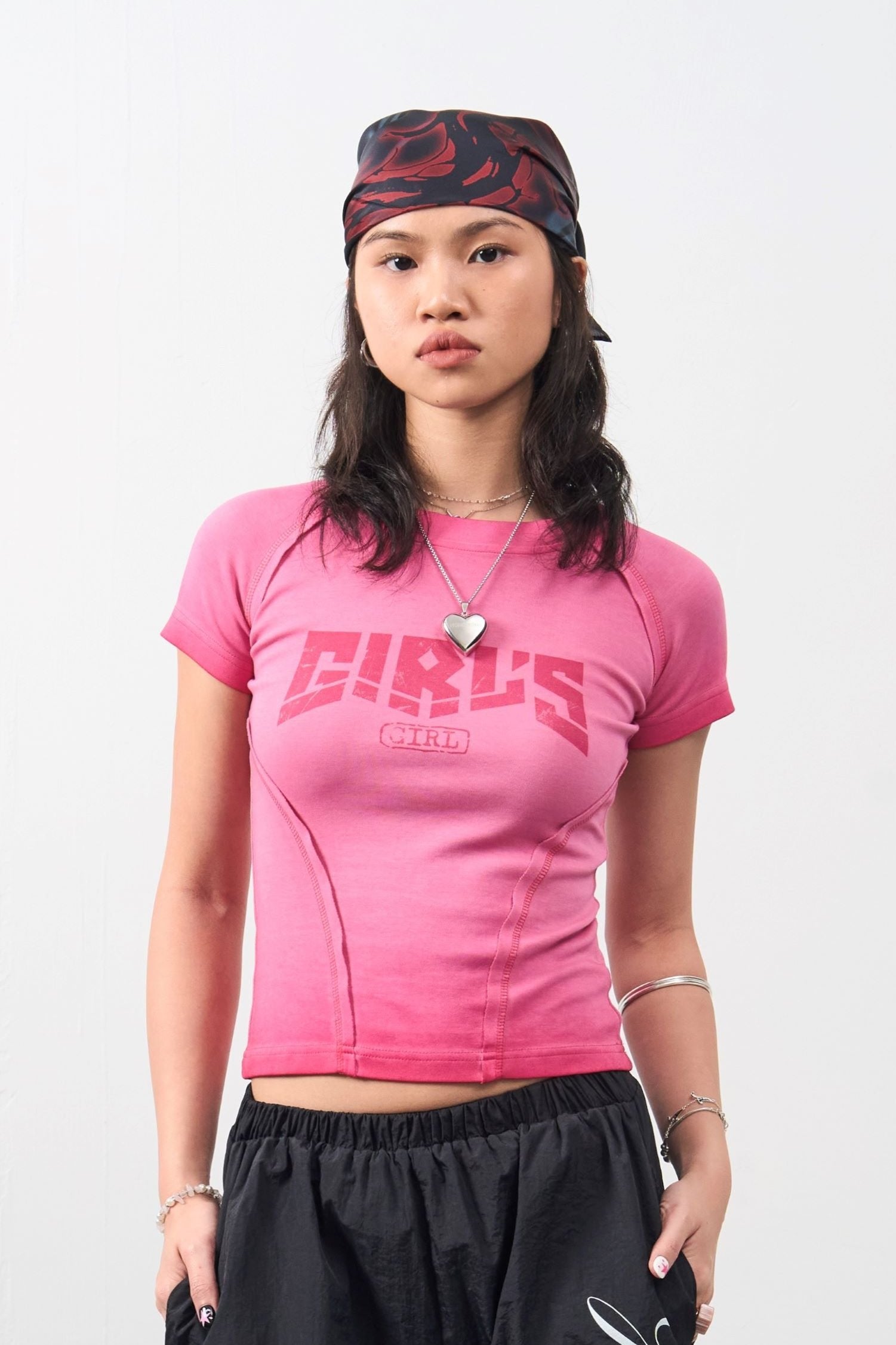 Girl'sGirl Hot Pink Basic Top