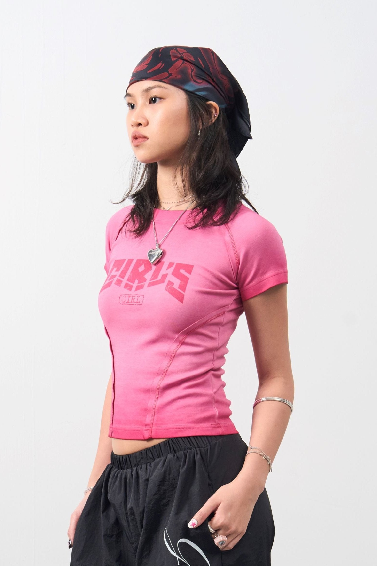 Girl'sGirl Hot Pink Basic Top