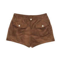GG CNY Brown Short Pants