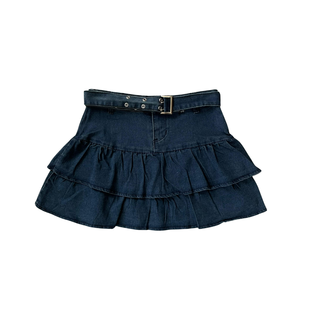 Girl'sGirl Denim Mini Skirt