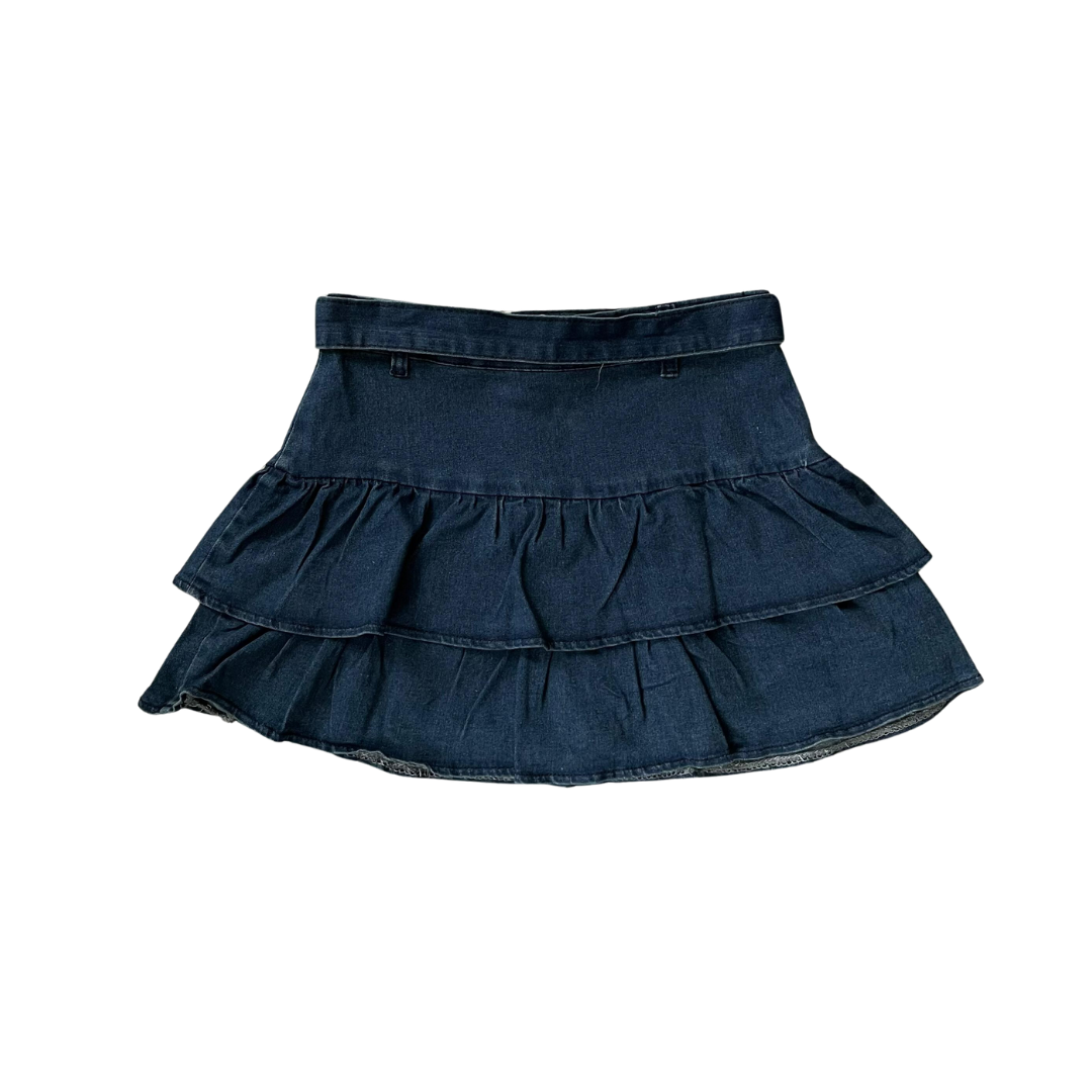 Girl'sGirl Denim Mini Skirt