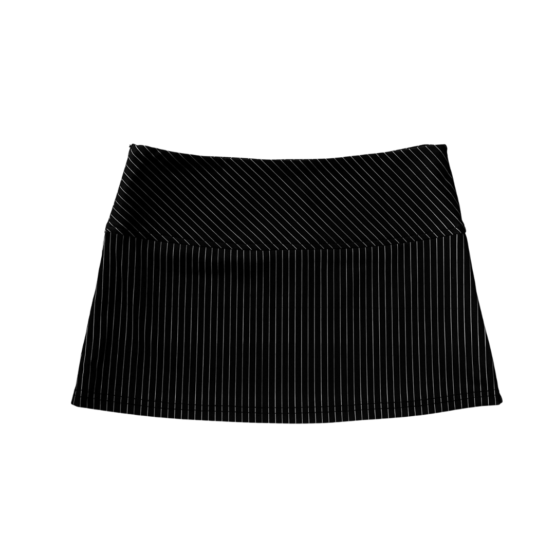 Girl'sGirl Striped Low-Waist Skirt