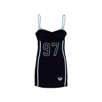 Girl'sGirl Navy Blue Bodycon Dress