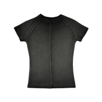 Girl'sGirl Greyish Black Basic Top