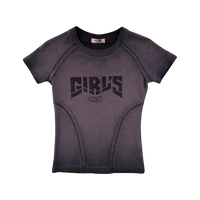 Girl'sGirl Deep Violet Basic Top