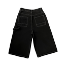 Girl'sGirl Charcoal Denim Jorts