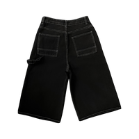 Girl'sGirl Charcoal Denim Jorts
