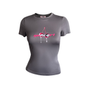 Girl'sGirl Grey Slim Fit Top
