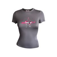 Girl'sGirl Grey Slim Fit Top
