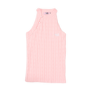 GG CNY Pink Mandarin Oriental Button Tank Top