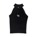 GG CNY Black Bow Front Tank Top