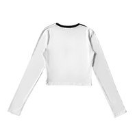 Girl'sGirl Striped White Long Sleeves
