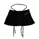 Girl'sGirl Rich Black Flare Skirt
