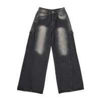 GG Black Baggy Pants