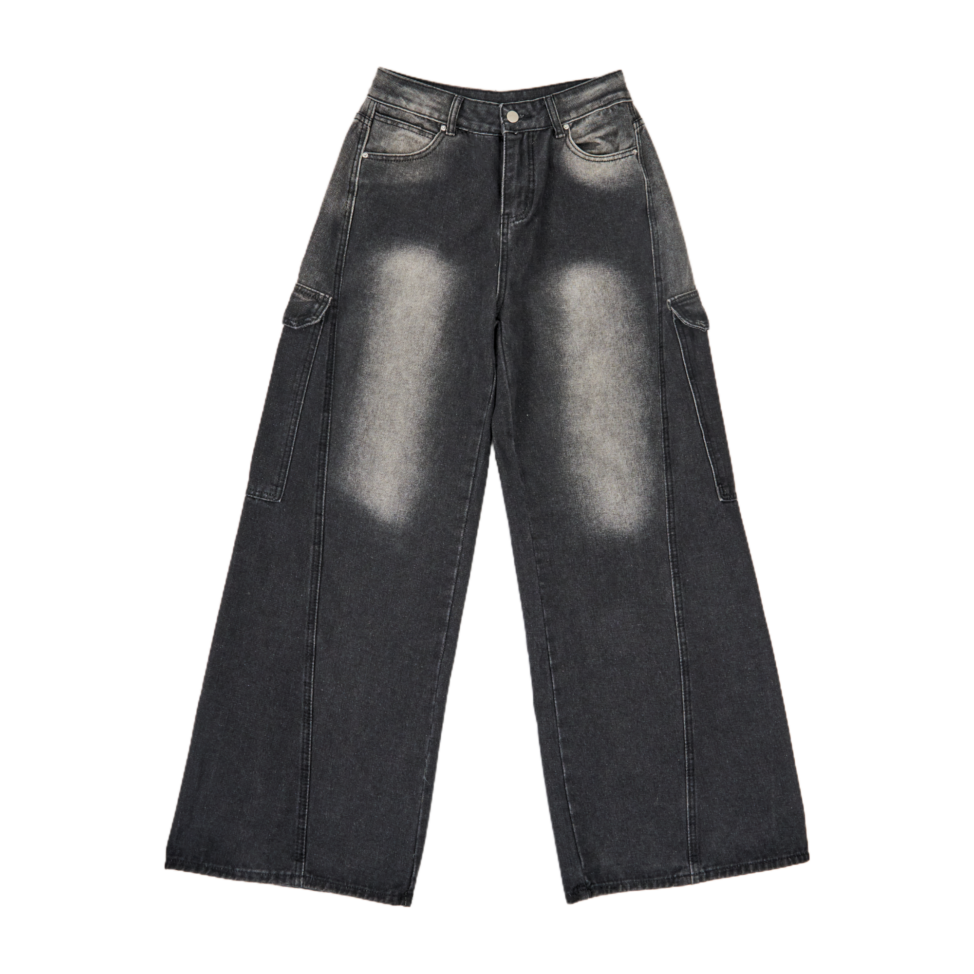 GG Black Baggy Pants