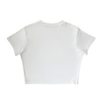 Girl'sGirl Doughnut White Crop Top