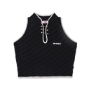 GG CNY Black Chinese Retro Crop Top