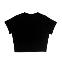 Girl'sGirl Doughnut Black Crop Top