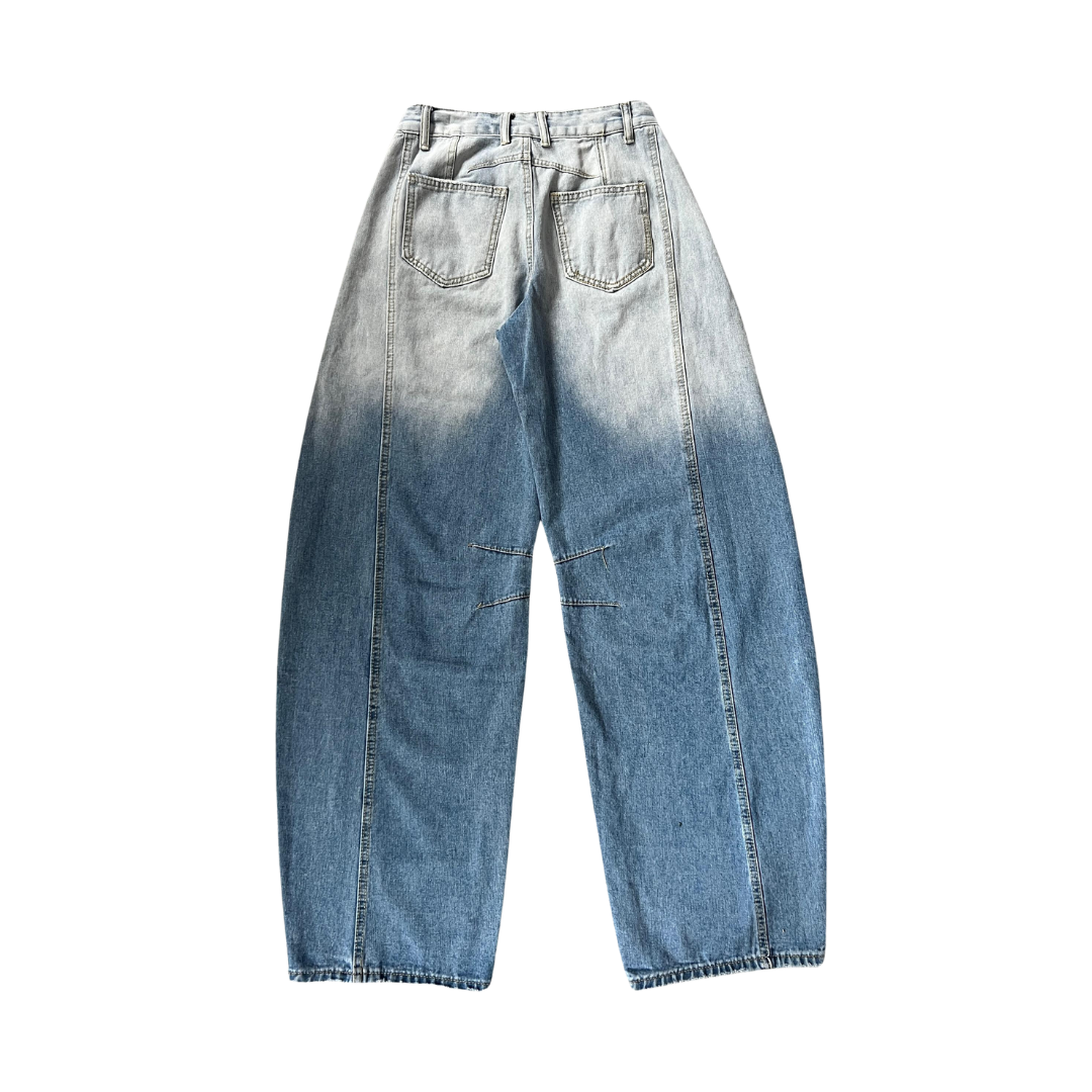 Girl'sGirl Retro Oversized Wide Leg Denim Pants