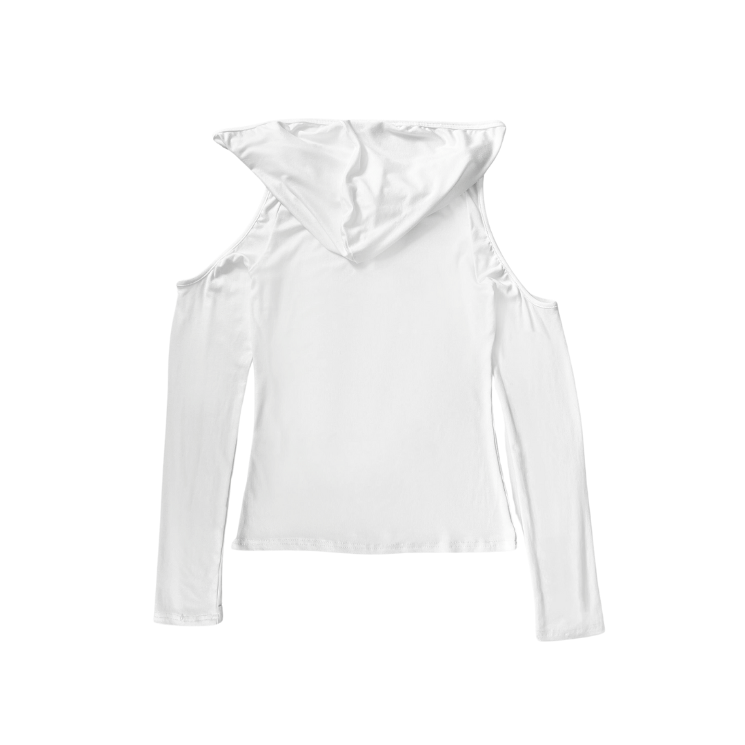 Girl'sGirl White Hooded Long Sleeve