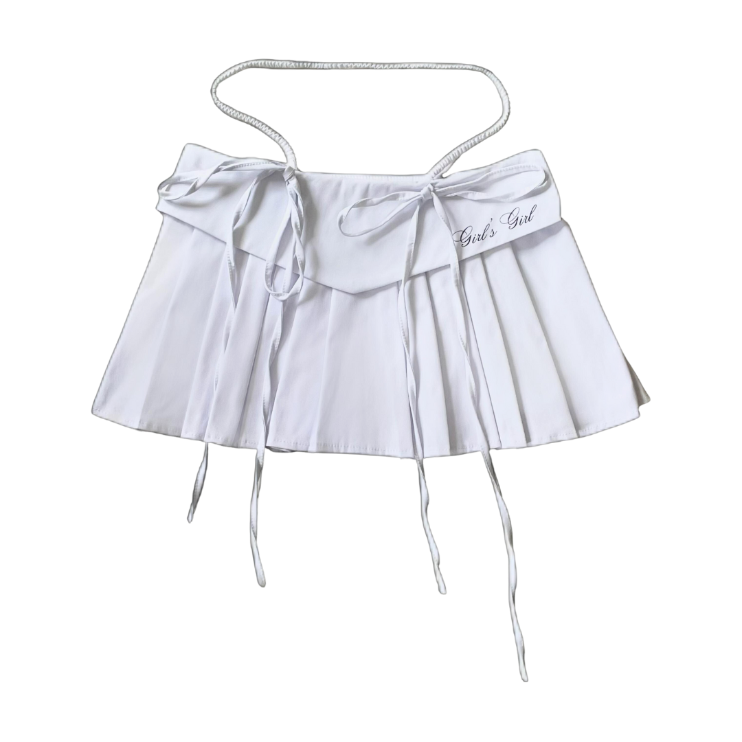 Girl'sGirl White Flare Skirt