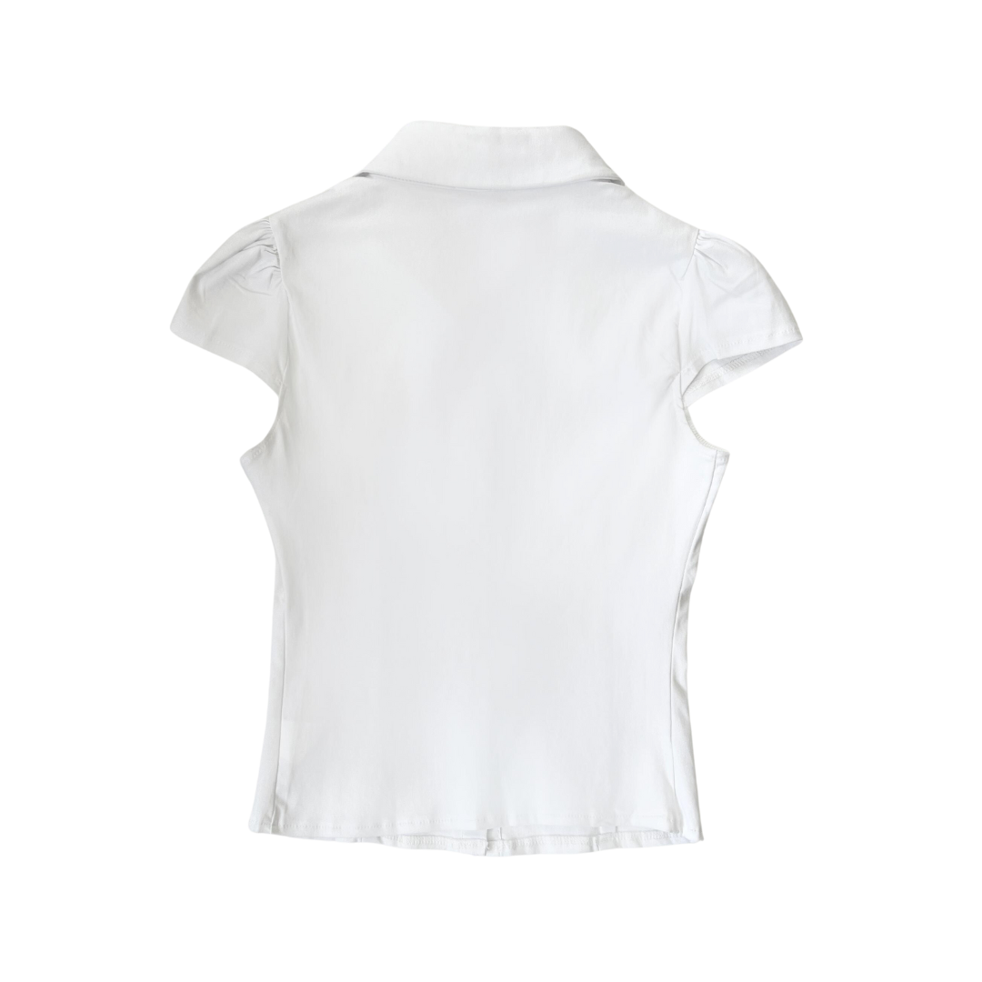 Girl'sGirl White Button Up Shirt