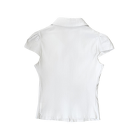 Girl'sGirl White Button Up Shirt