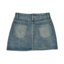 GG CNY Slim Fit Denim Mini Skirt