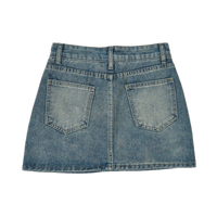 GG CNY Slim Fit Denim Mini Skirt