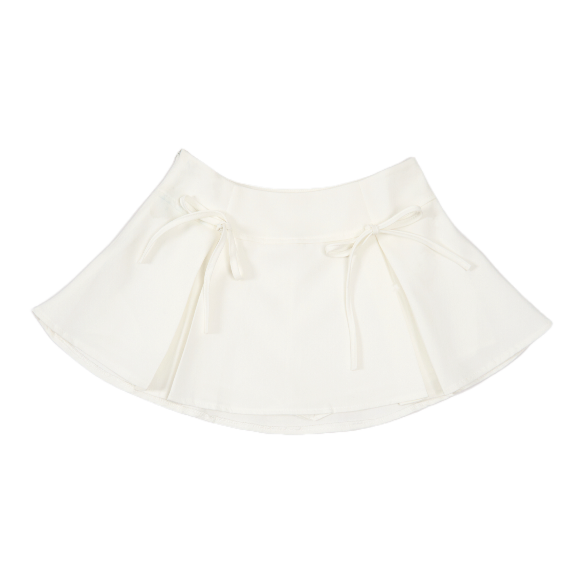 GG CNY White Ribbon Mini Skirt