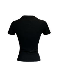 Girl'sGirl Black Track Star Tee