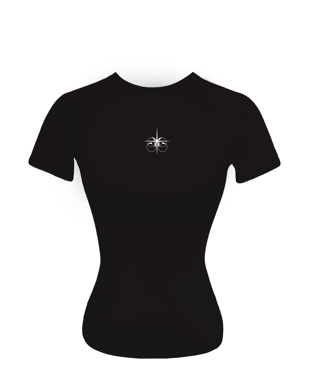 Girl'sGirl Black Basic Short Sleeve
