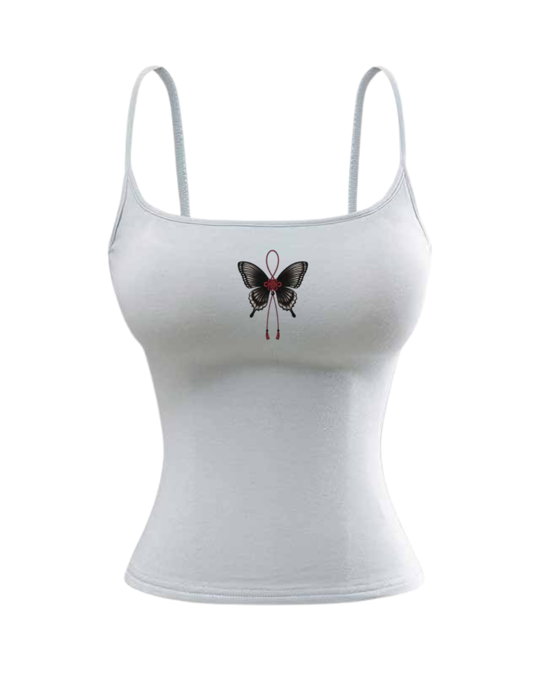 GG CNY Baby Blue Butterfly Prosperity Singlet