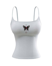 GG CNY Baby Blue Butterfly Prosperity Singlet