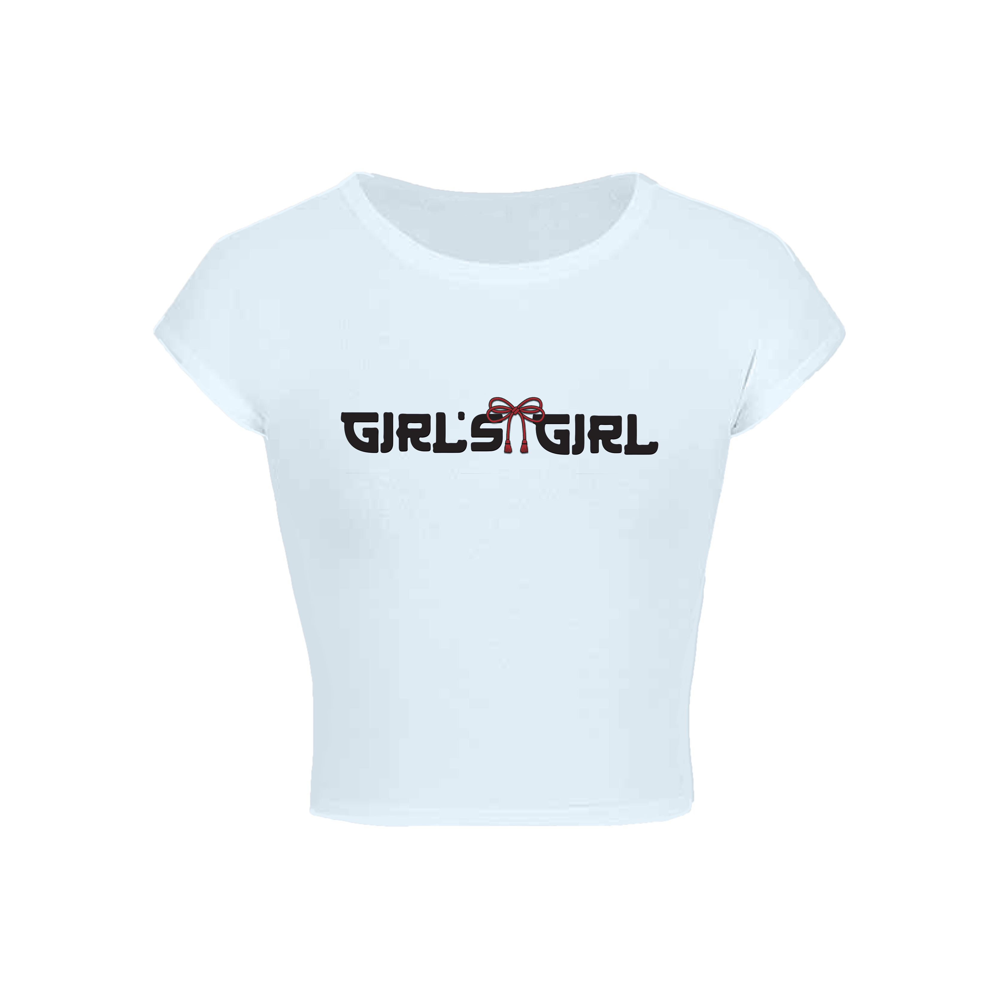 GG CNY Baby Blue Fortune Ribbon Tee