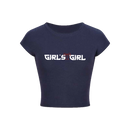 GG CNY Navy Blue Fortune Ribbon Tee