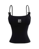 GG CNY Black Lucky Tile Babe Singlet