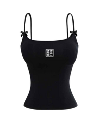 GG CNY Black Lucky Tile Babe Singlet