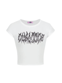 Girl'sGirl White Dualcode Signature Top
