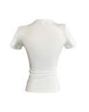 Girl'sGirl White Track Star Tee