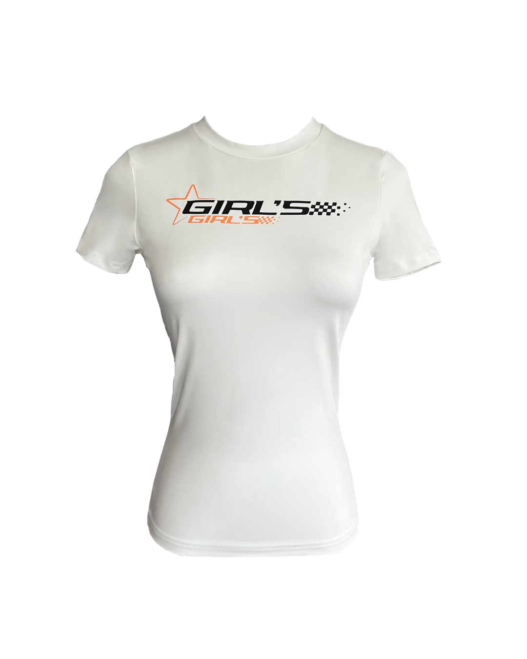 Girl'sGirl White Track Star Tee