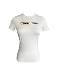 Girl'sGirl White Track Star Tee