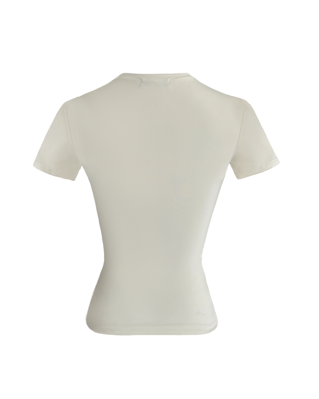 Girl'sGirl Beige Slim Fit Basic Top