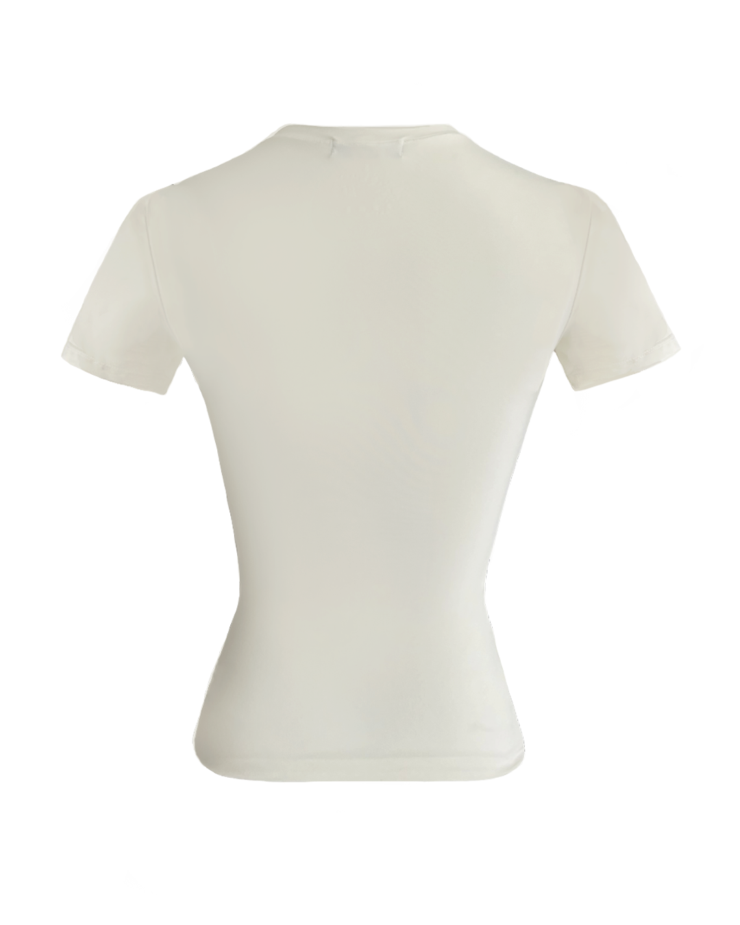 Girl'sGirl Beige Slim Fit Basic Top