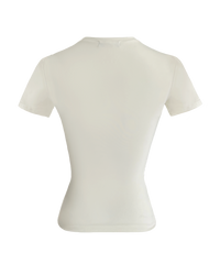 Girl'sGirl Beige Slim Fit Basic Top