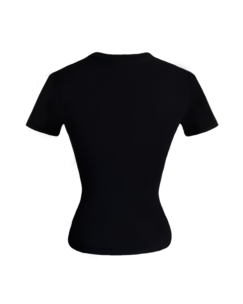 Girl'sGirl Black Slim Fit Basic Top