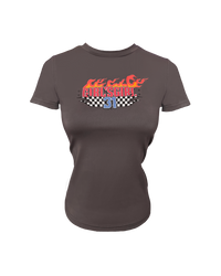 Girl'sGirl Grey Hot Zone Tee